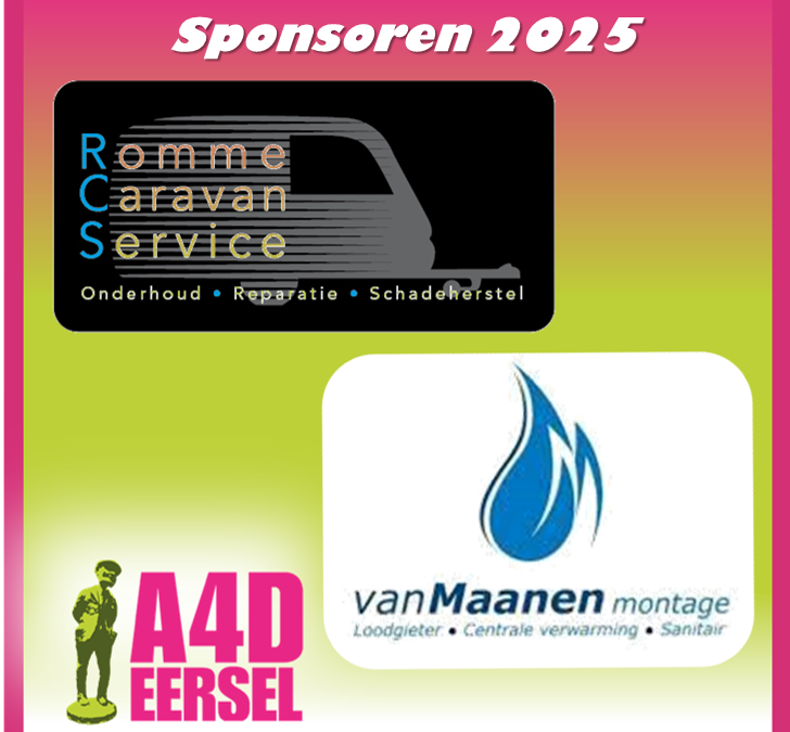 Sponsoren 2025 – Romme Caravan Service & Van Maanen Montage
