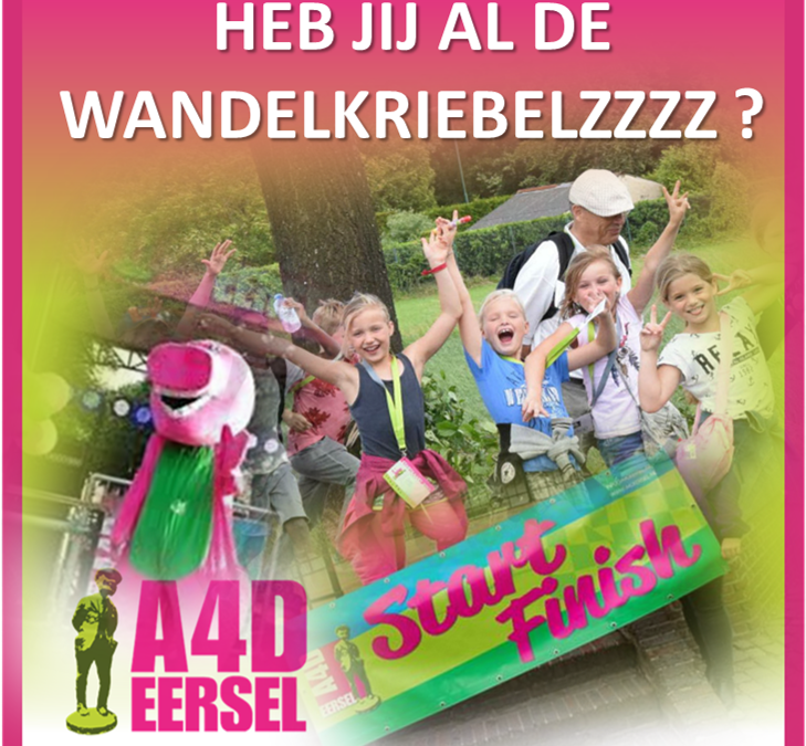 Heb jij al de Wandelkriebelzzzzz….??