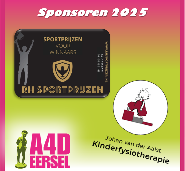 Sponsoren 2025 – Johan van der Aalst Kinderfysio & RH Sportprijzen